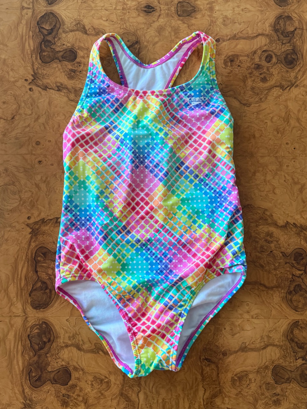 Speedo One Piece Swimsuit Girls Size 10